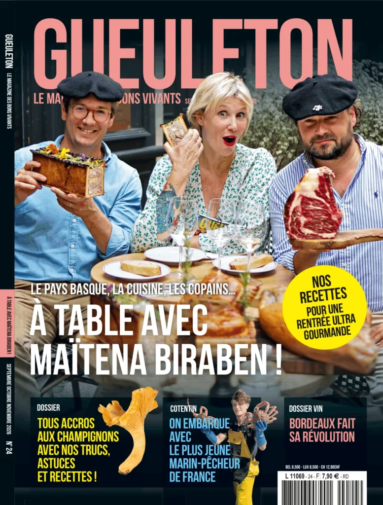 Couverture du numéro 24 de Gueuleton Magazine, automne 2026